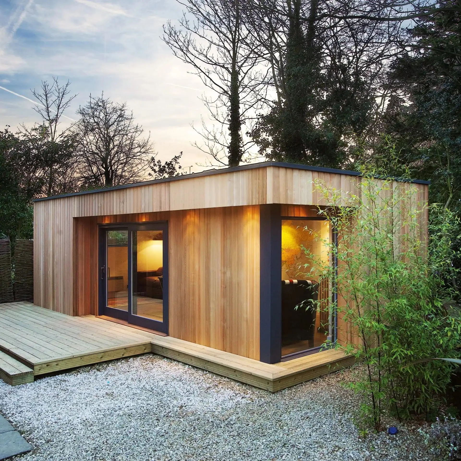 Garden office rooms